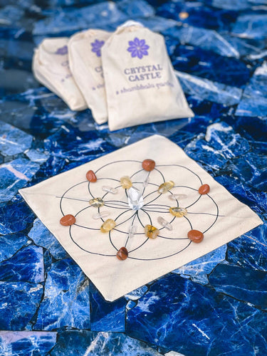 Abundance Crystal Grid Pack